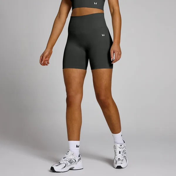 MP Shape naadloze fietsshort voor dames Donkerschaduwgrijs L