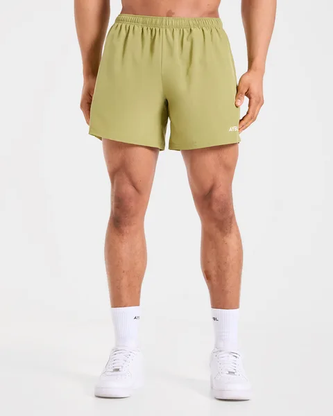 Core 5" Shorts Citrus Olive