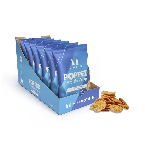 Gepofte Eiwitchips Salt & Vinegar