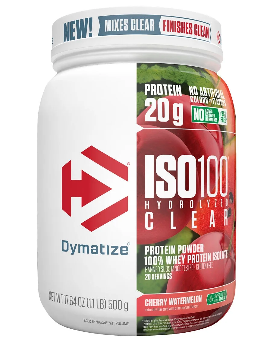 ISO 100 Hydrolyzed Clear