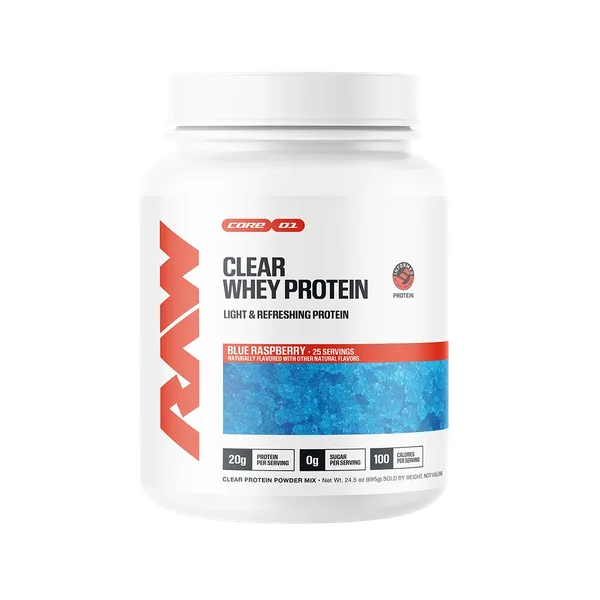 Raw Clear Whey Protein Blue