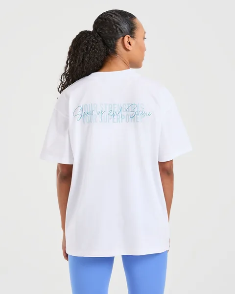 Show Up Oversized T Shirt –
