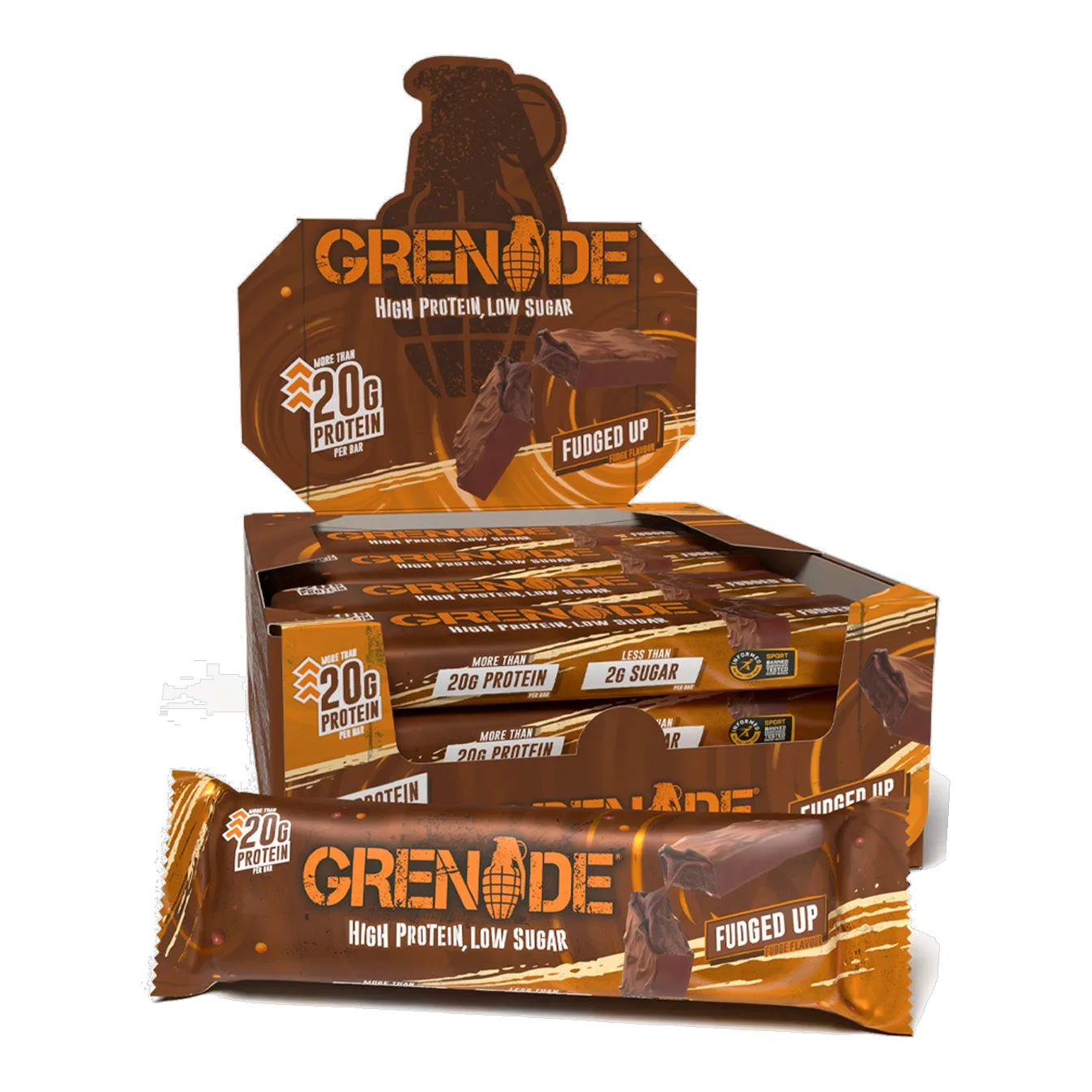 Fudged Up Protein Bar 12-Pack
