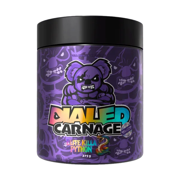 Dialed Carnage Pre-Workout Powder