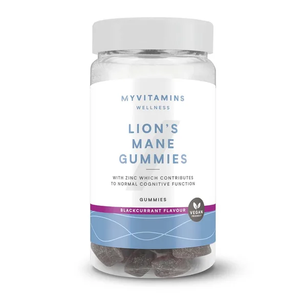 Lion’s Mane Focus Gummies Blackcurrant 60 gummies