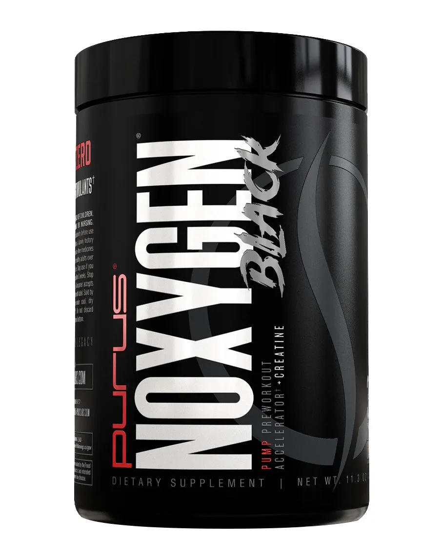 NOxygen Black Pump Pre-Workout Accelerator