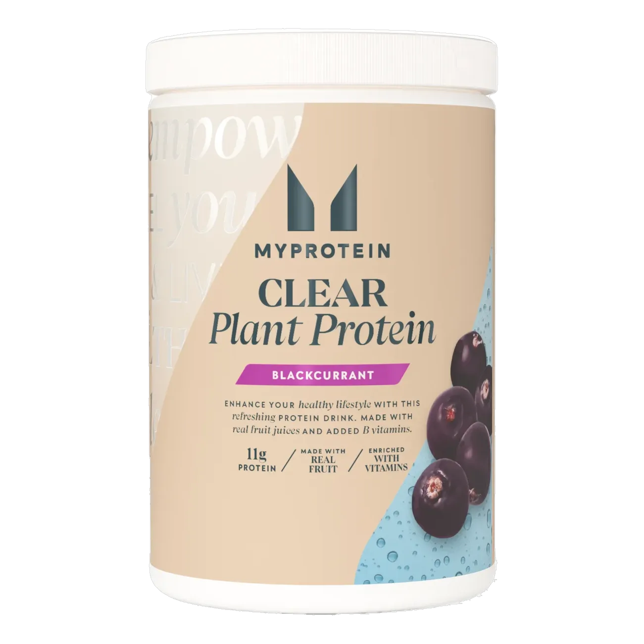 Clear Vegan Protein – Blackcurrant