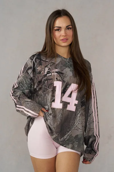 W4302 Camo Longsleeve Jersey