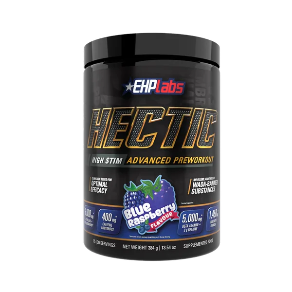 EHPlabs HECTIC Pre-Workout Blue