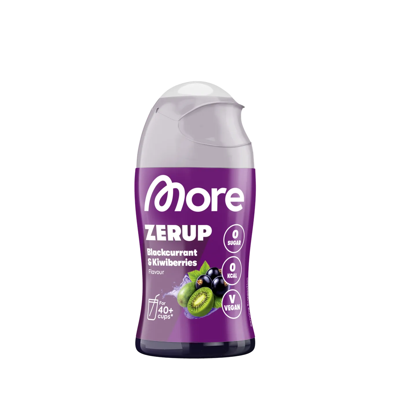 Zerup Zero Sirup Blackcurrant & Kiwiberries