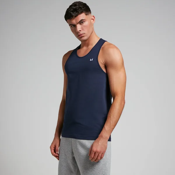 MP Rest Day hemd met halternek voor heren Marineblauw L