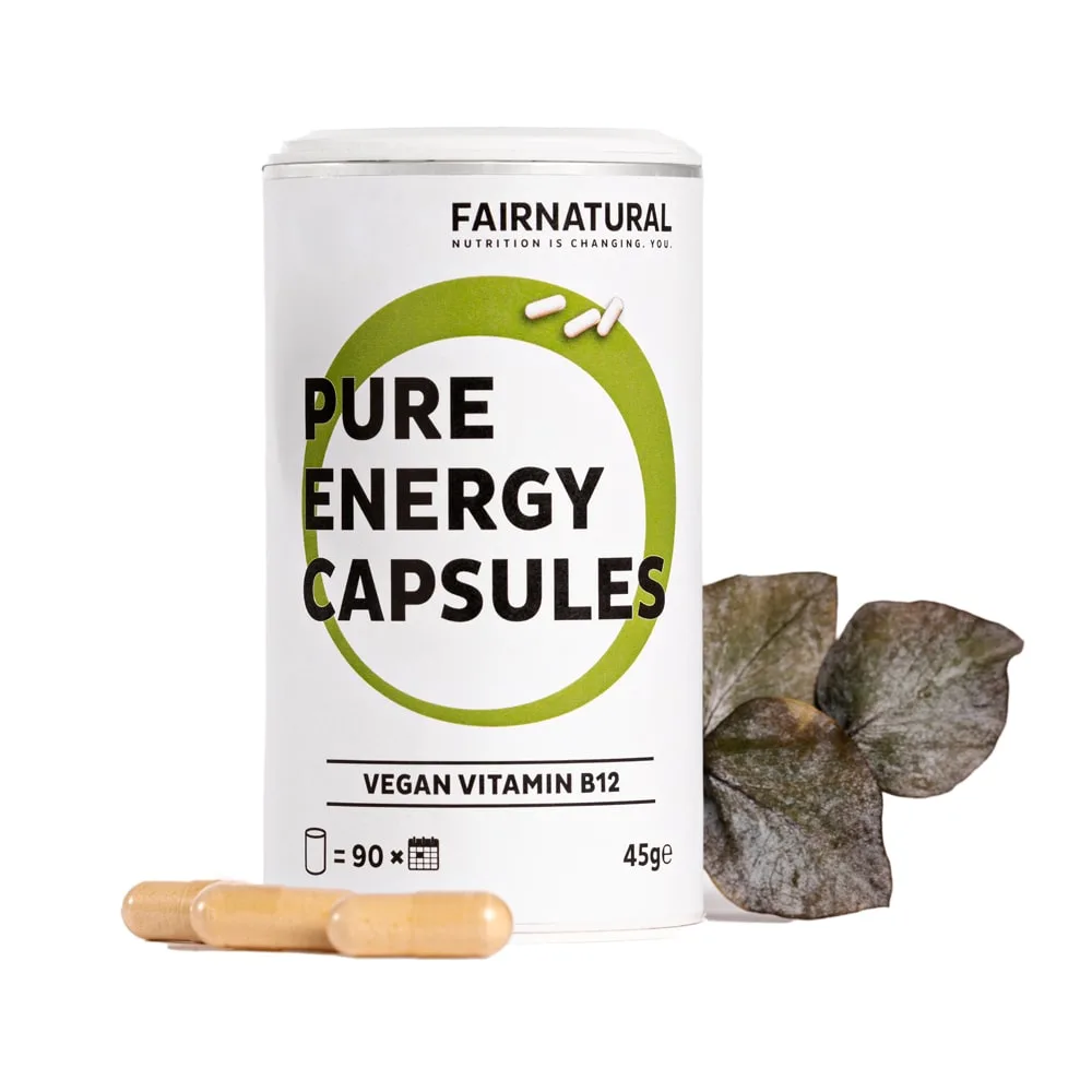 Fairnatural Vegan Vitamin B12 Kapseln, 90 Stück