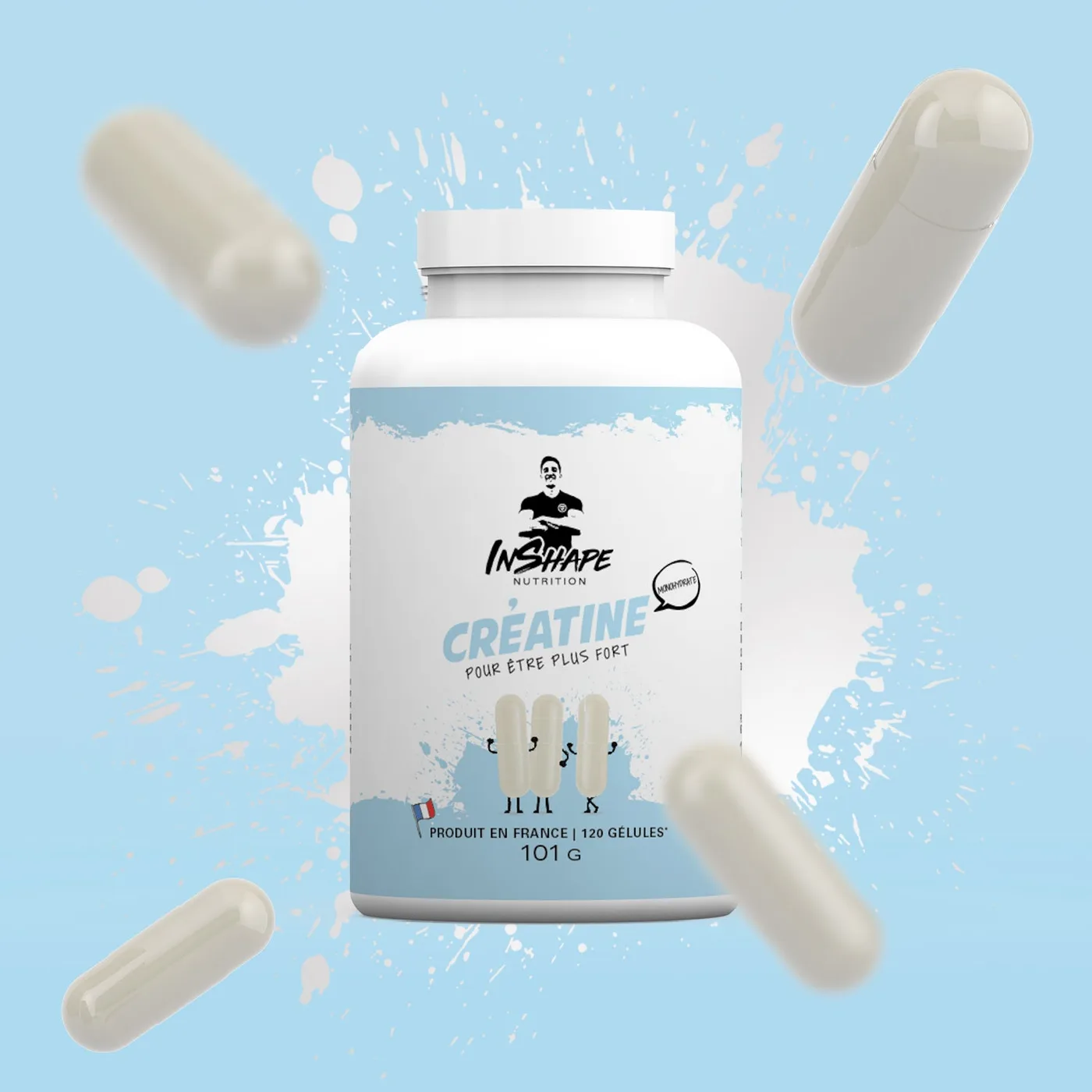 Créatine Monohydrate 120 Gélules
