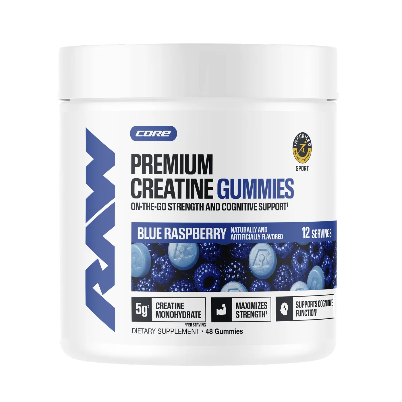 Creatine Gummies Blue