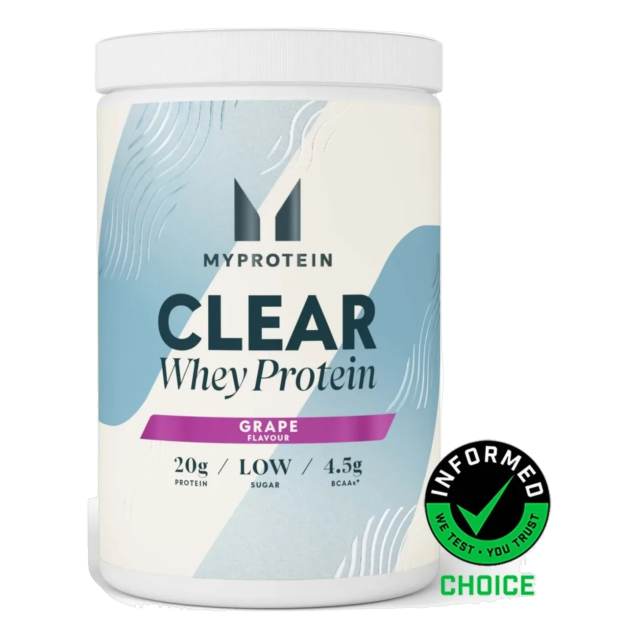 Clear Whey Protein Isolate – Grape