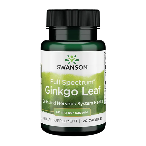 Full Spectrum Ginkgo Leaf 60mg