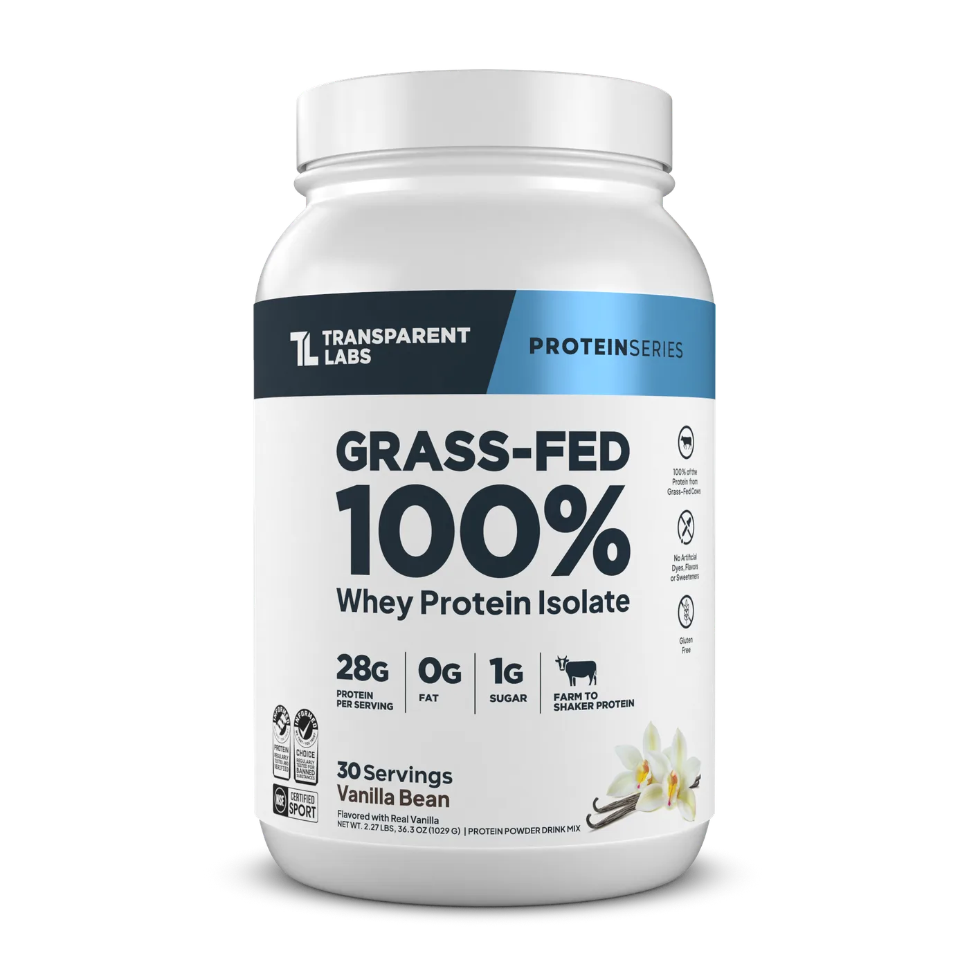 Grass-Fed Whey Protein Isolate