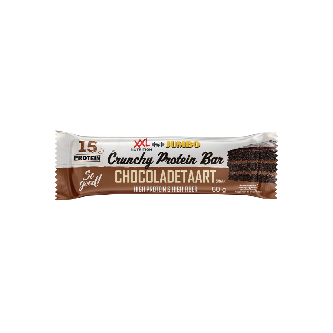 Crunchy Protein Bar Chocoladetaart 12 Pack