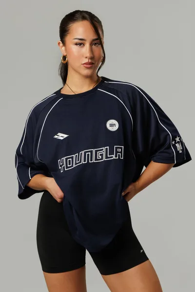 W4329 Oversized Soccer Jersey