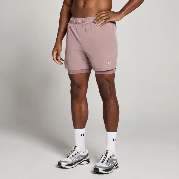 MP Heren Training 5 2-in-1 Short Mauve L