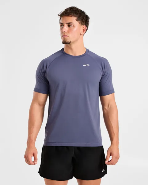 Ascend Seamless T Shirt – Denim