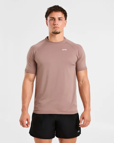 Ascend Seamless T Shirt – Fawn