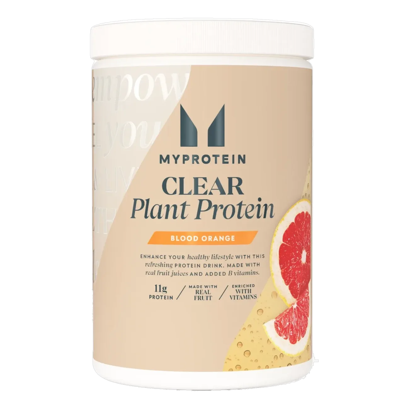 Clear Vegan Protein Blood