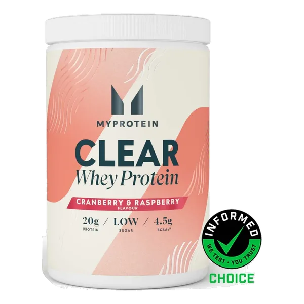 Clear Whey Protein Powder Cranberry &
