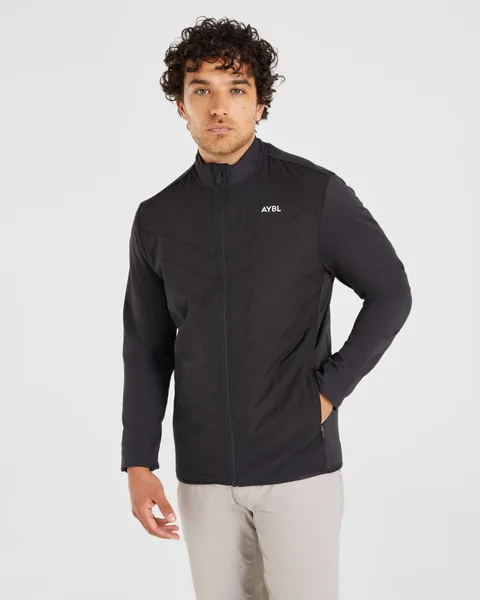Performance Hybrid Jacket – Black