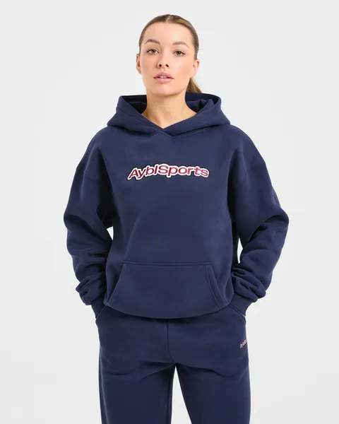 AYBL Sports Outline Oversized Hoodie