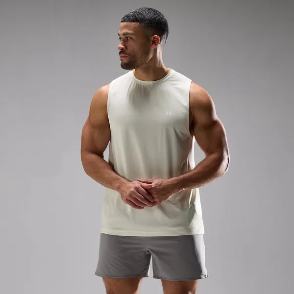 MP Heren Training Ultra Mesh Tanktop Platinum XS