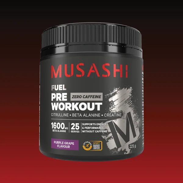 Pre Workout Zero Caffeine Purple Grape
