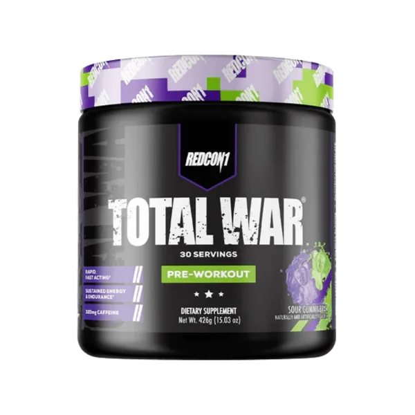 Total War Pre-Workout Sour Gummy