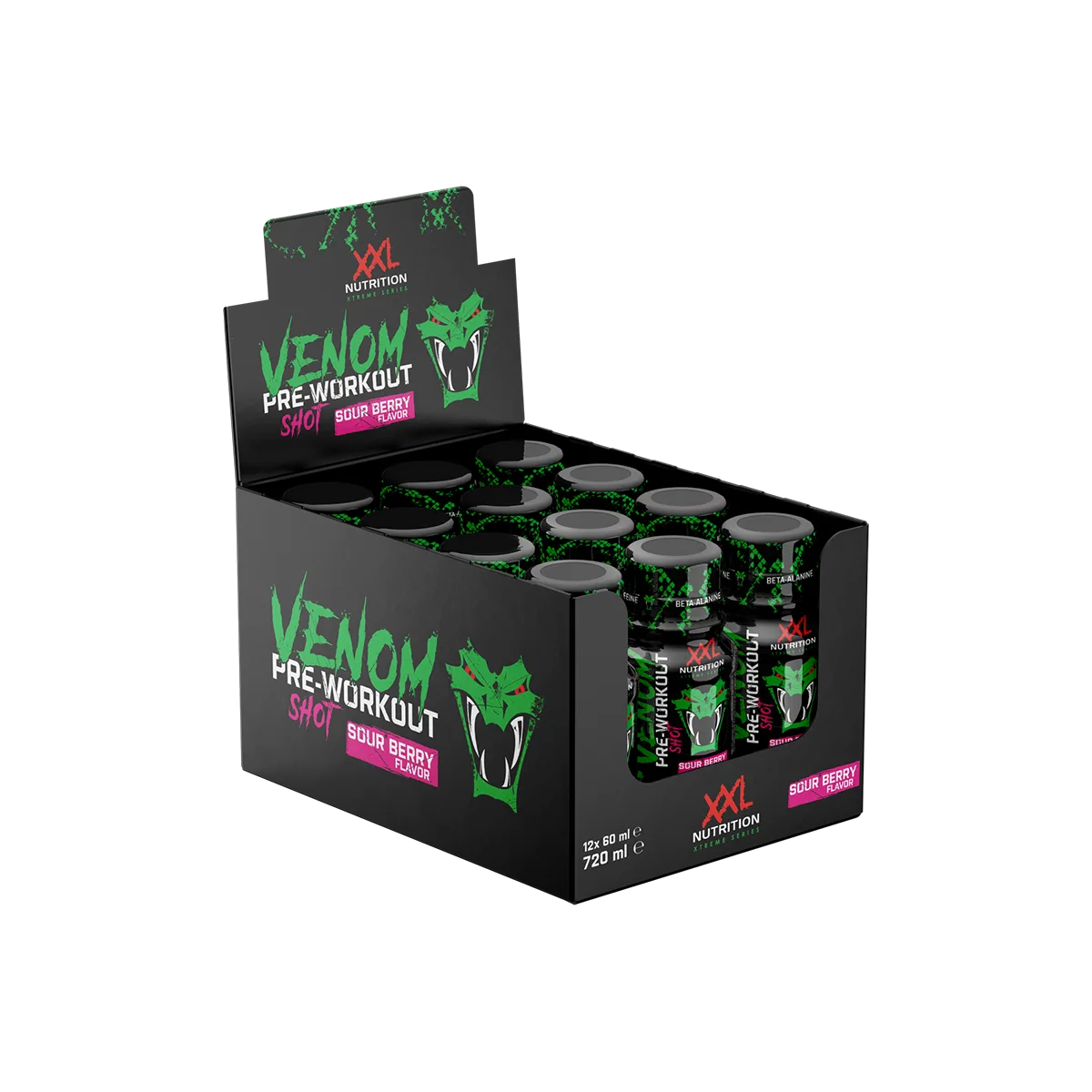 Venom Shot 12 Pack Sour