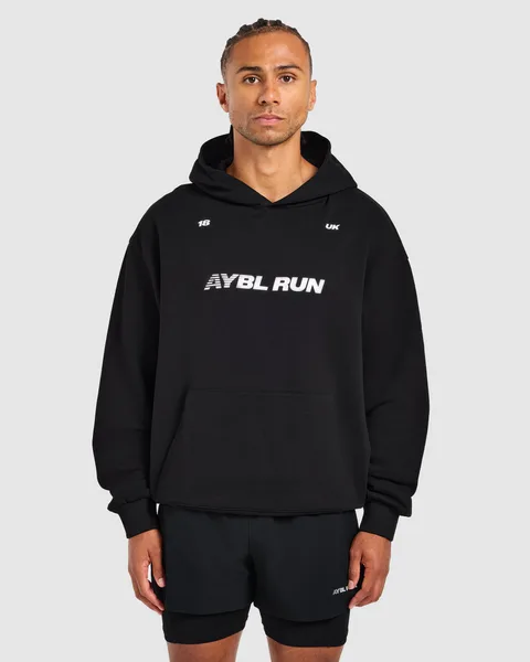 Run Graphic Hoodie