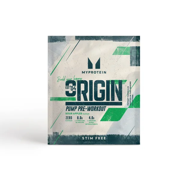 Origin Stim-Free Pre-Workout Sour Apples