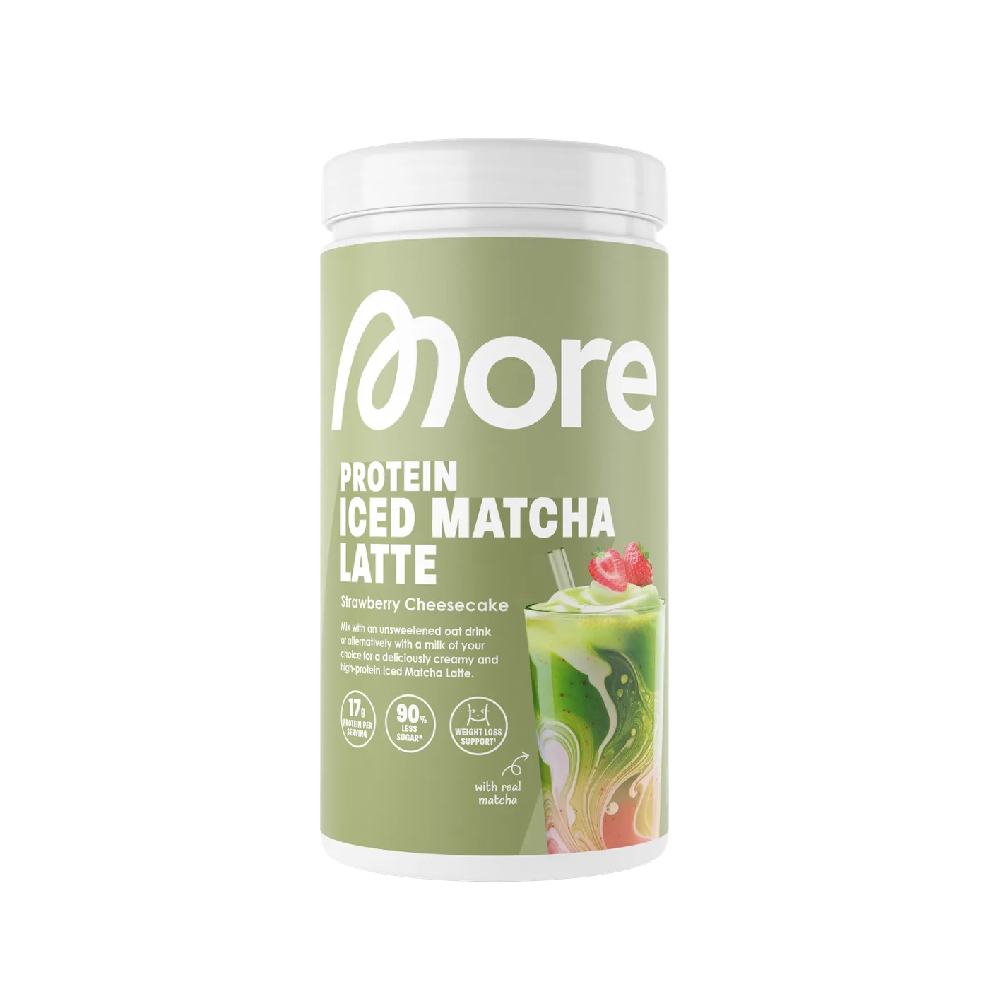More Protein Iced Matcha