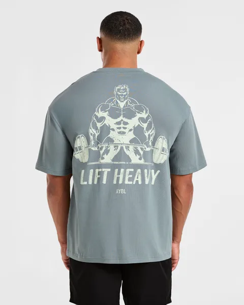 Lift Heavy Oversized T Shirt –