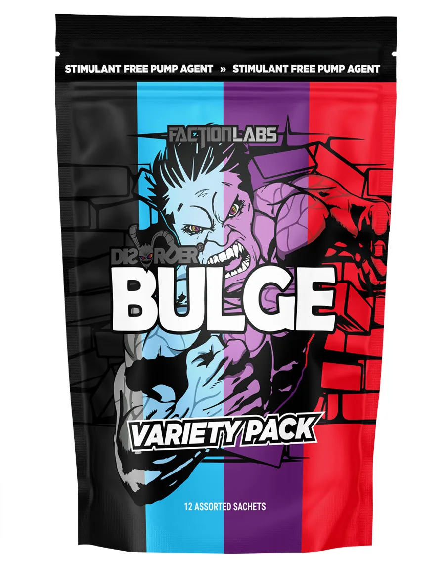 Disorder Bulge Non-Stim Pre-Workout 12 Serves