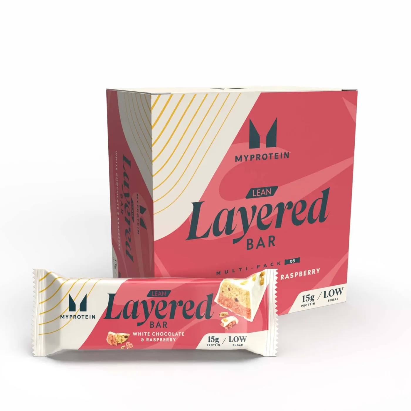Lean Layered Protein Bar Witte en
