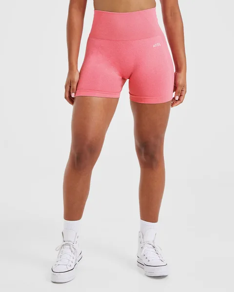 Empower Seamless Shorts – Pink Marl