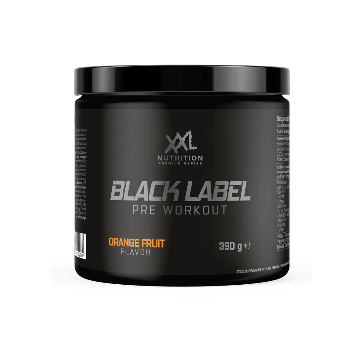 Label Pre-Workout