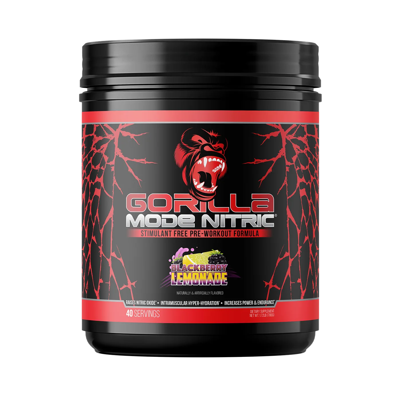Gorilla Mode Nitric Blackberry Lemonade