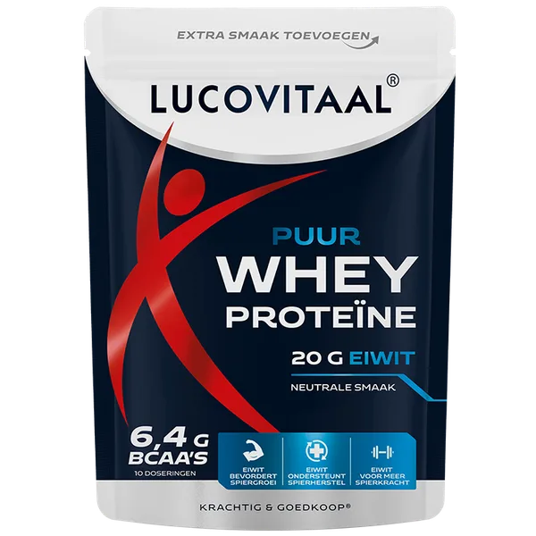 Puur Whey Proteïne Poeder 10 doseringen