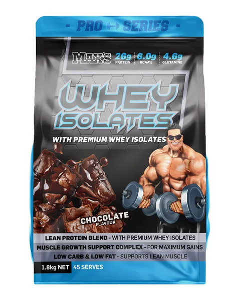 Max’s Pro Series Whey Isolate
