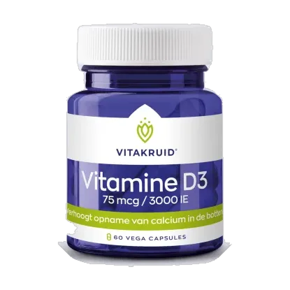 Vitamine D3 75 mcg 3000 IE