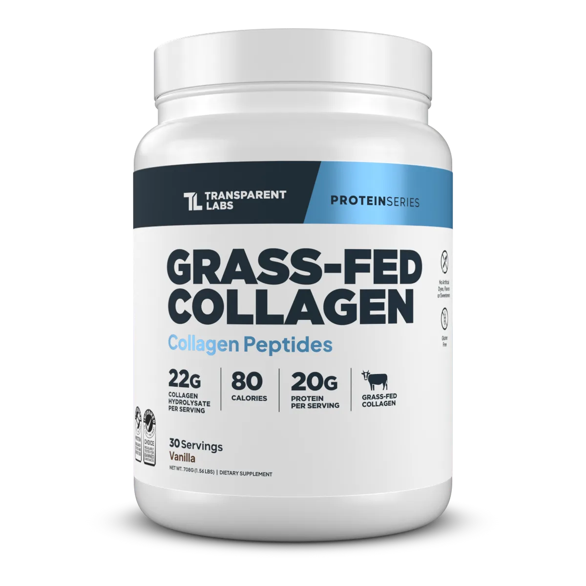 Grass-Fed Collagen Hydrolysate Powder