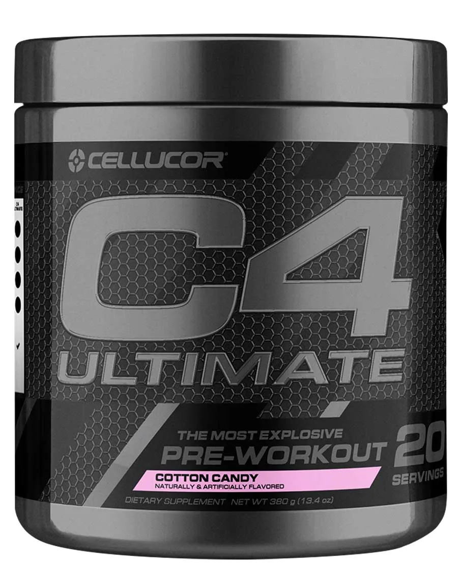 C4 Ultimate Pre-Workout Cotton Candy 20 Serves