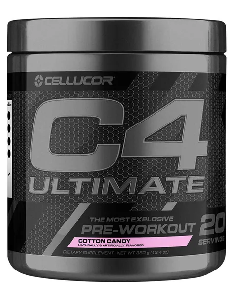 C4 Ultimate Pre-Workout Cotton Candy 20 Serves