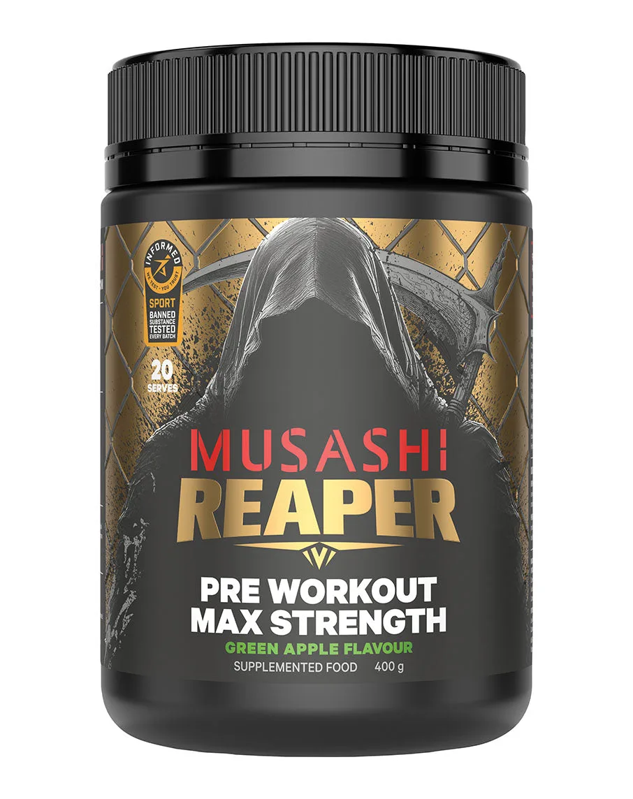 Reaper Pre Workout Max Strength Green